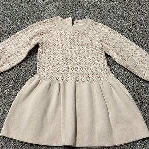 Worn once H & M knit dress size 12-18 months